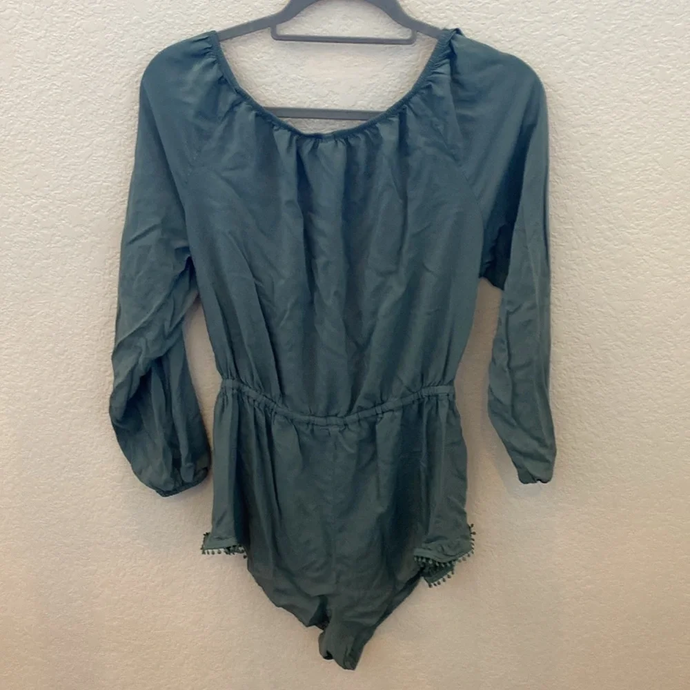 Victoria's Secret Sage Green Jumper. One Piece, adjustable waist. Size M.